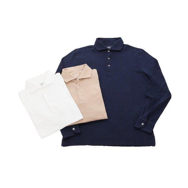 FEDELI フェデーリ ポロシャツ  ロングスリーブ オーガニックギザコットン ZERO ML