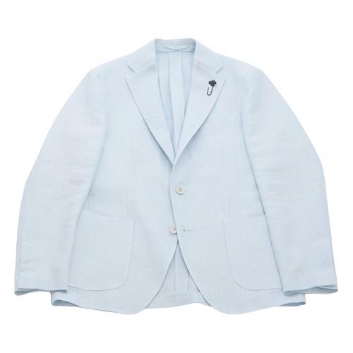 LARDINI ラルディーニ [春夏] リネンウール メッシュ ジャケット エクスクルーシブファブリ...