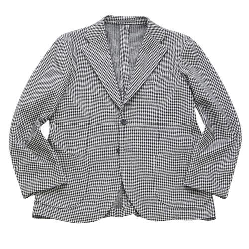 NAKAGAWA1948 ナカガワ [秋冬] ハウンドトゥース ジャケット ウールコットン ジャージ...