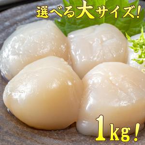 ホタテ ほたて 帆立 北海道産ホタテ貝柱 1kg 送料無料 割れ欠け品 訳あり 通常サイズ 訳アリ ...