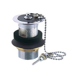 カクダイ KAKUDAI 4301-38 横穴金物 呼径38 オーバーフロー付き洗面・手洗器用 取付穴径51〜58ミリ はさみ込み厚24〜30ミリ (送料区分：A)