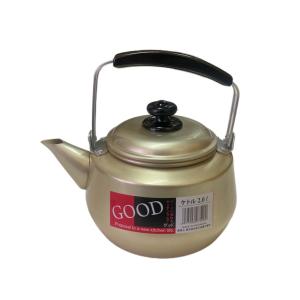 前川金属工業所 昔懐かしの福徳瓶 3L アルミヤカン 蓚酸アルマイト