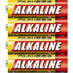 【単三形】 三菱　アルカリ　乾電池　単三　まとめ買い　４個パック×１０ 【計40個セット】 LR6R...