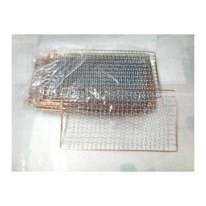日本製 高級 焼き網 約21cm×27cm 18-8ステンレス製 スポット仕上げ