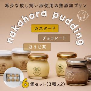 御中元 2025 ギフト プリン 6個 セット ［冷蔵便] なかほら牧場