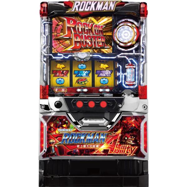 スパイキー ロックマン アビリティ 史上最大の試練【中古パチスロ 中古スロット 中古実機】