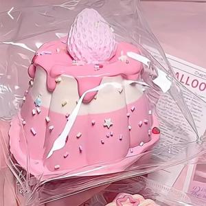 ももスクイーズ ケーキスクイーズ もちもち水感...の詳細画像1