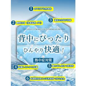 リュック冷却パッド ランドセル 冷感パッド 2...の詳細画像2