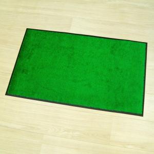 玄関マット（無地）　Emerald Green　60×90cm｜nakajima