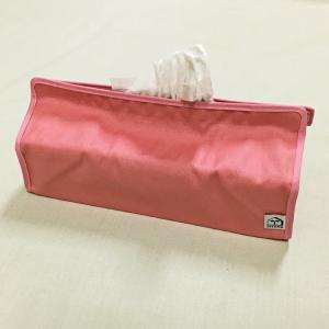 tenteティッシュケースカバー フードテキスタイル 021-180 約26×12×6cm適応 ピンク