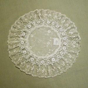 レーステーブルセンター（円形）　806-309　ホワイト　約30Rcm