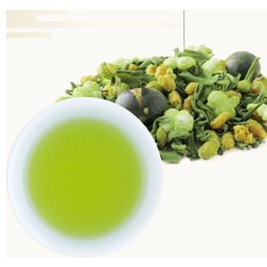 抹茶入り玄米茶 いな穂 3本 送料無料 黒豆入...の詳細画像1