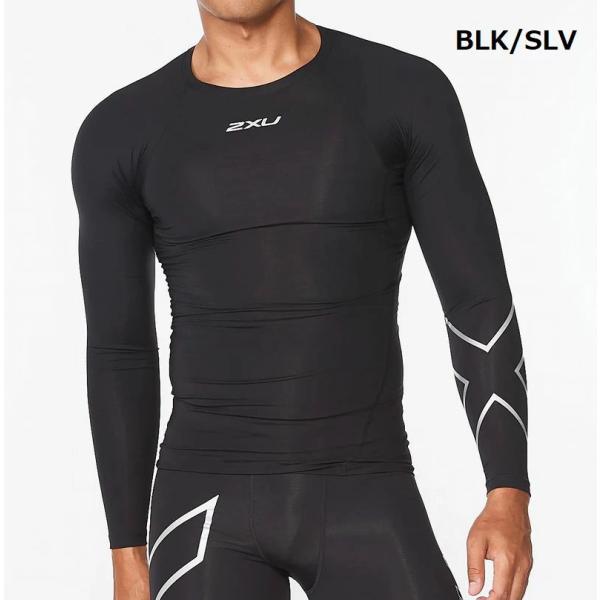 2XU/ツ―タイムズ・ユー PWXコンプレッション ロングスリーブトップ MA6398A/男女共用/...