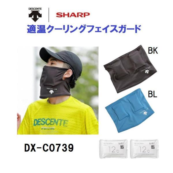DESCENTE デサント 適温クーリングフェイスガード DX-C0739 適温蓄冷材 クーリング ...
