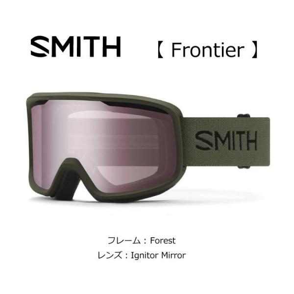 SMITH スノーゴーグル Frontier フロンティア Forest フォレスト Ignitor...