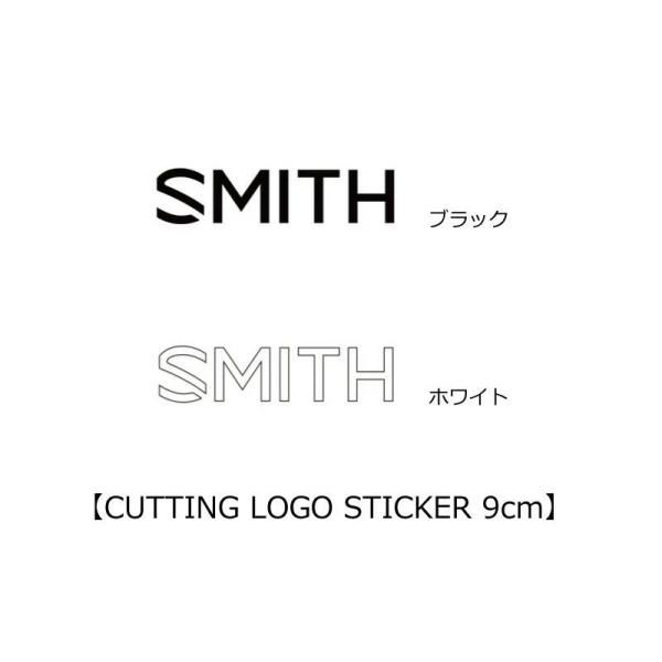 Smith：スミス LOGO CUTTING 9cm ステッカー ネコポス発送 /スキー/スノボ/ス...