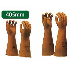 【ポイント10倍】ヨツギ 高圧用電気絶縁ゴム手袋 405mm YS-101-27-02 YS-101-28-02 YS-101-29-02 大 中 小 保護手袋 高圧用手袋