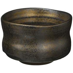 美濃焼 抹茶碗 杵型 いぶし黒 日本製