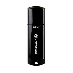 トランセンド USBメモリ 64GB USB 3.1 キャップ式データ復旧ソフト無償提供PS4動作確認済 TS64GJF700 ブラック