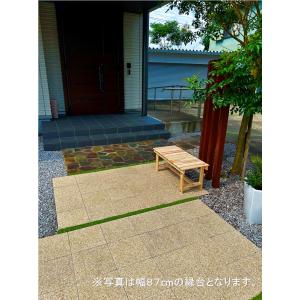 国産桧縁台(ウッドベンチ) 幅60cm 奥行3...の詳細画像5