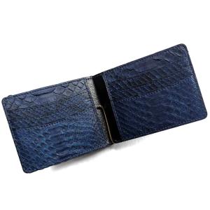 札ばさみ マネークリップ 薄型 財布 メンズ レディース 本革 パイソン