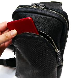 ボディバッグ メンズ レザー ショルダーバッグ...の詳細画像4