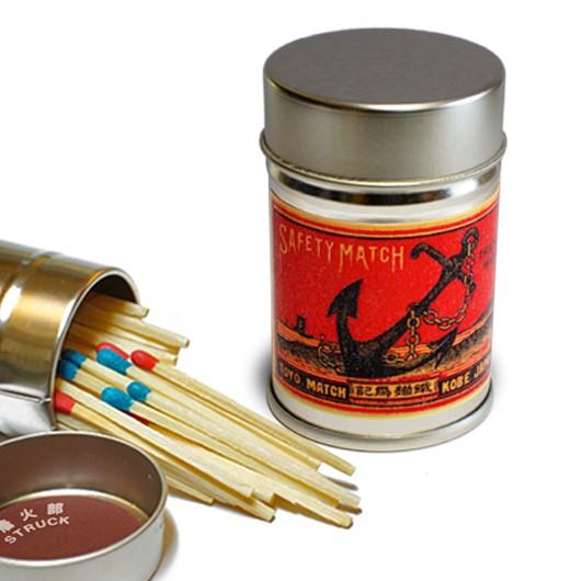 レトロラベル缶マッチ・船004