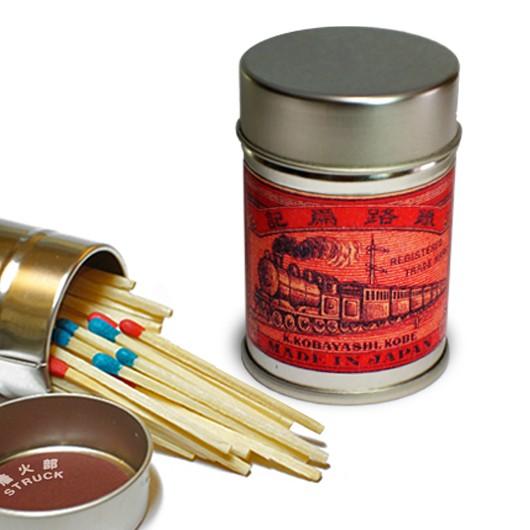 レトロラベル缶マッチ・鉄道001