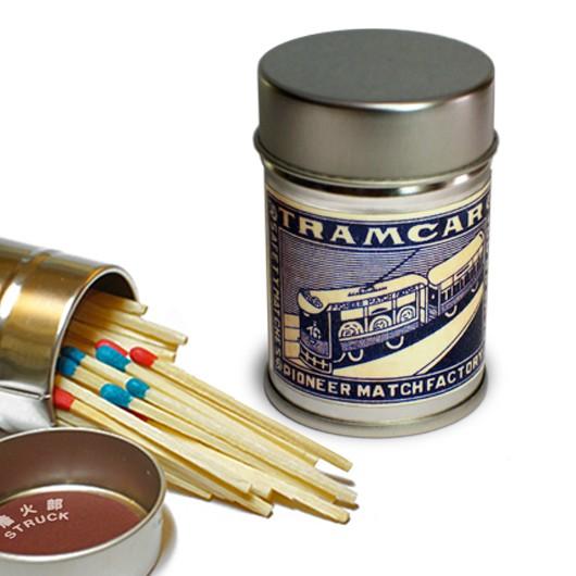 レトロラベル缶マッチ・鉄道004