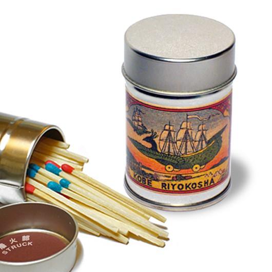 レトロラベル缶マッチ・飛行機013