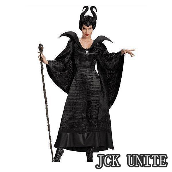 マレフィセント Maleficent jckunite衣装 レディース jckunite仮装 魔女 ...