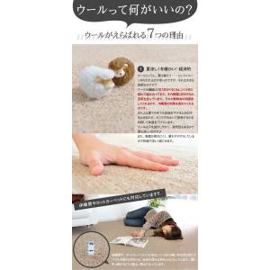 カーペット 3畳 ラグマット 天然素材ウールカ...の詳細画像3