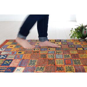 玄関マット おしゃれ ギャベ 屋内 約113x...の詳細画像5