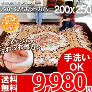 ラグ マット ホットカーペット カバー対応 200x250 ルブタン｜nakane