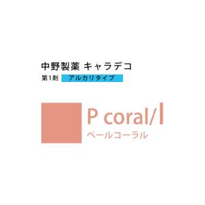 caradeco ナカノ キャラデコ A pink/a アクリルピンク 80g （第1剤