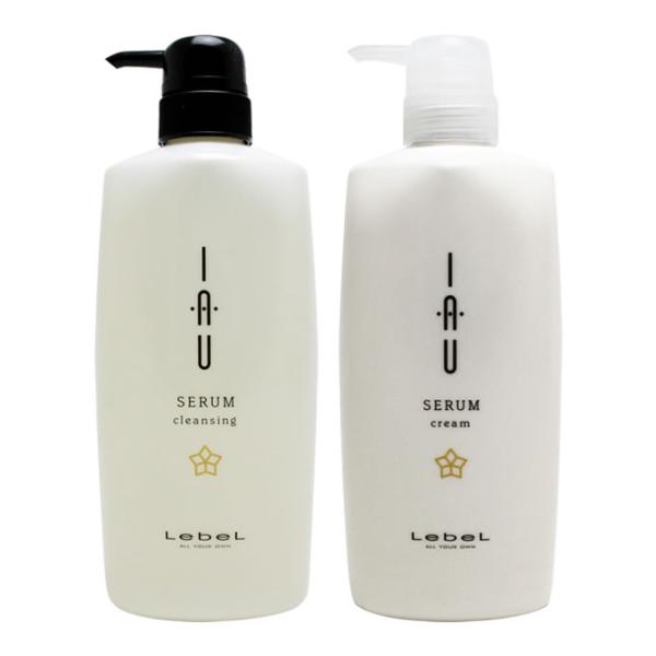 ルベル イオセラム クレンジング ＜シャンプー＞ + クリーム ＜ヘアトリートメント＞ 各600mL...