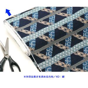 籠目和文様 ドビー織り 七宝つなぎ 雪華文 麻...の詳細画像3