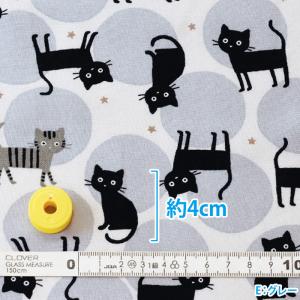 ドットキャッツ シーチング 猫 猫柄 にゃんこ...の詳細画像5