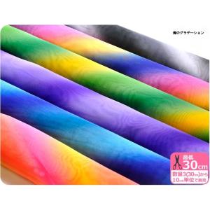 オーガンジー生地　俺のグラデーション 9644