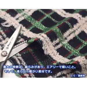 ウールドビーチェック エターミン ウール生地 ...の詳細画像5