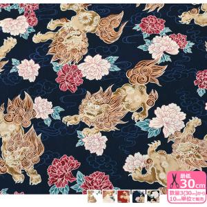 雲と牡丹の花と獅子 Ap 2 雲間を舞う阿吽の獅子たち ブロード生地 110cm巾 やや薄手 数量1は10cm お買い物かごの数は3から Ap 2 手芸 生地 洋裁のホビー家コテツ 通販 Yahoo ショッピング