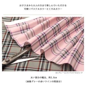 ガーリータータンチェック オックス チェック柄...の詳細画像3