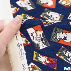 福福 花札ねこ ドビー 和柄 和風 猫 猫柄 ...の詳細画像2