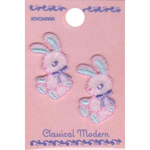 mokomoko wappen ロシアンブルー LGW-6B シール＆アイロン両用ワッペン