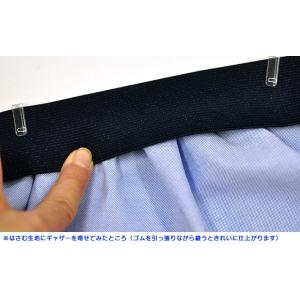 バインダー織ゴム 80mm巾 折って縫うだけウ...の詳細画像5