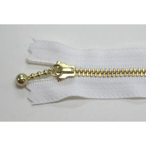 YKK 玉付きファスナー11cm ゴールド 金...の詳細画像4