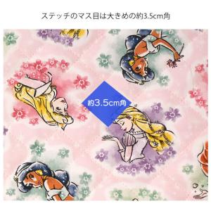 キルト ディズニープリンセス フワラーリース柄...の詳細画像4