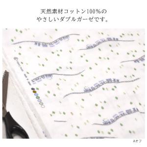 列車ダブルガーゼ 電車 乗り物 森 シンプル ...の詳細画像1