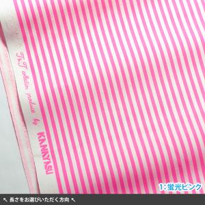 ネオンカラーストライプ オックス 4mmストラ...の詳細画像1
