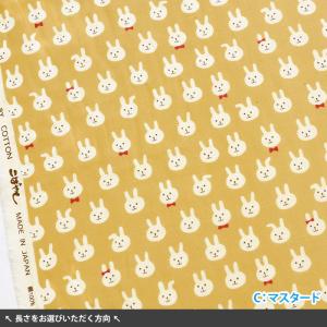 蝶ネクタイうさぴょん ダブルガーゼ うさぎ く...の詳細画像1
